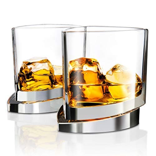 Triangle Whiskey Glasses