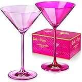 Dragon Glassware x Barbie Martini Glasses
