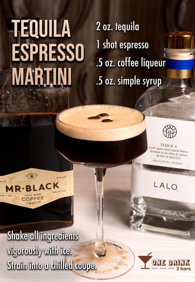 Tequila Espresso Martini Recipe on Pinterest