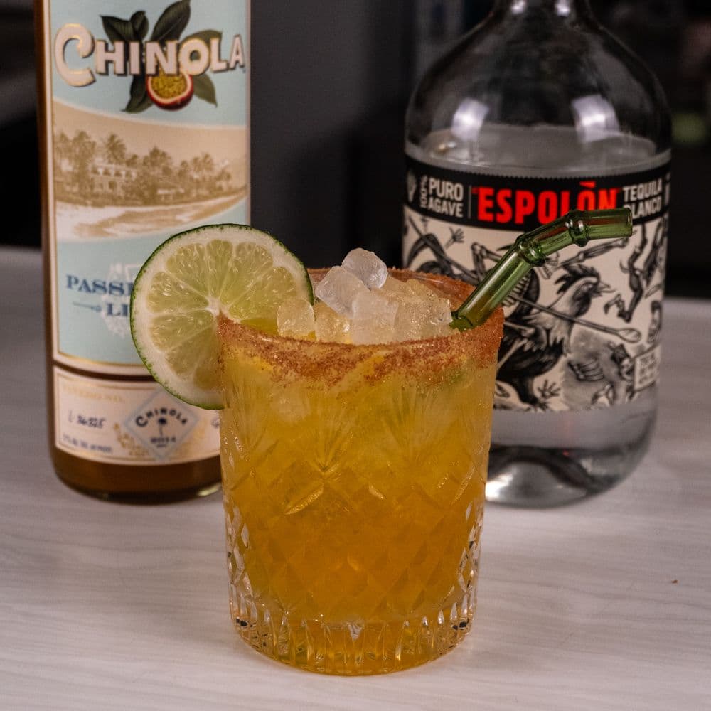 Passion Fruit Margarita with Chinola Cocktail Recipe