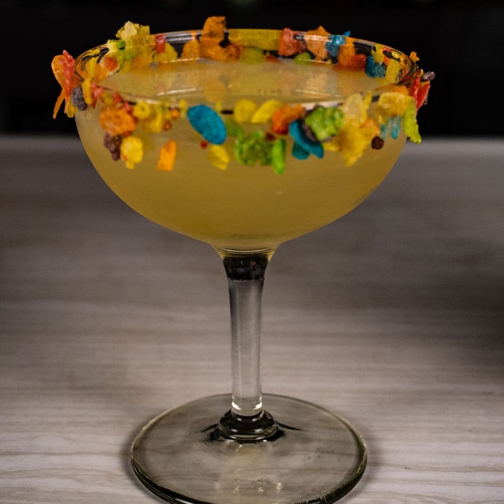 Fruity Pebbles Vodka Drink with Junction 35 Cocktail Recipe